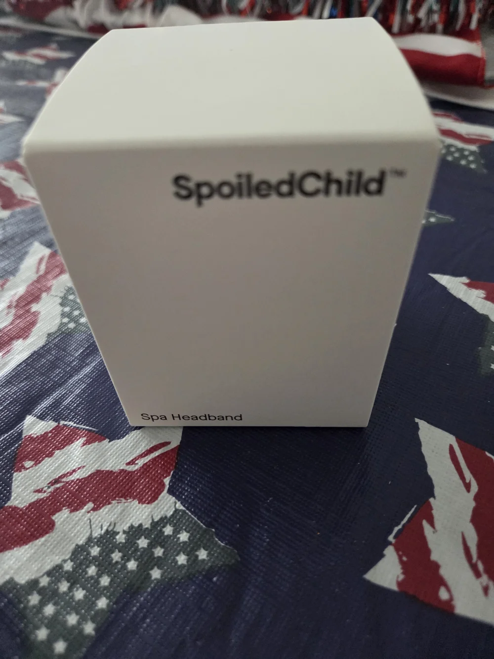 SpoiledChild White Spa Headband - Soft Makeup & Skincare Tool